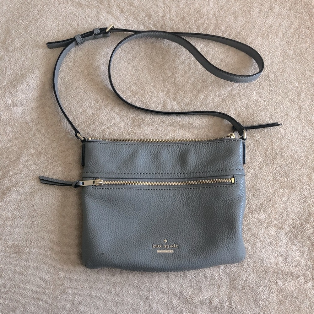 kate spade jackson street gabriele handbag in gray
